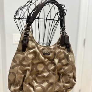 Coach Signature Sateen Hobo Shoulder Bag – NWOT